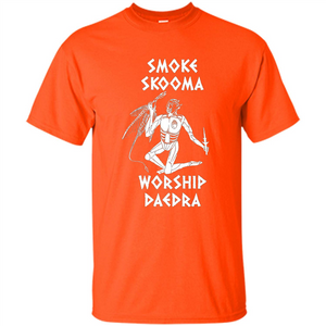 Smoke Skooma Worship Daedra T-shirt