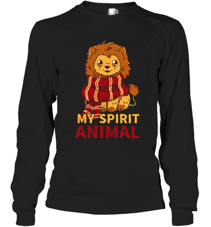 Gryffindor - My Spirit Animal Harry Potter Long Sleeve T-Shirt Long Sleeve T-Shirt Black