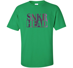 Sneaker Head Eggplant Foams T-shirt