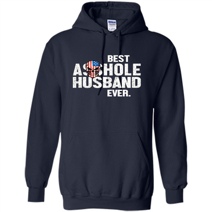 Best Asshole Husband Ever Funny T-shirt Navy