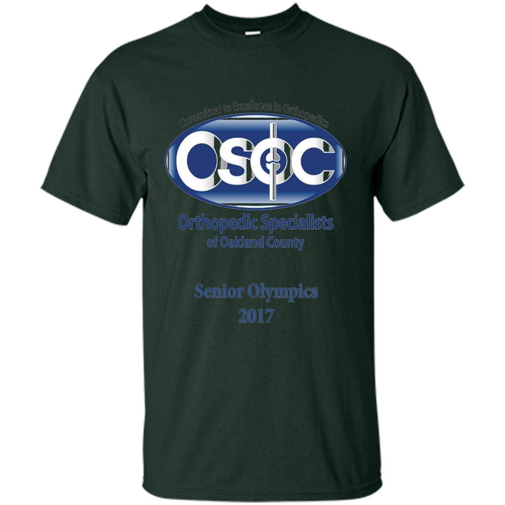OSOC 9 Senior Olympics 2017 T-shirt Forest Green