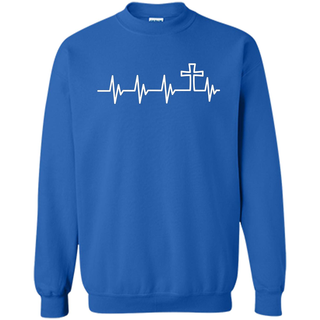 Christian T-shirt Heartbeat Royal