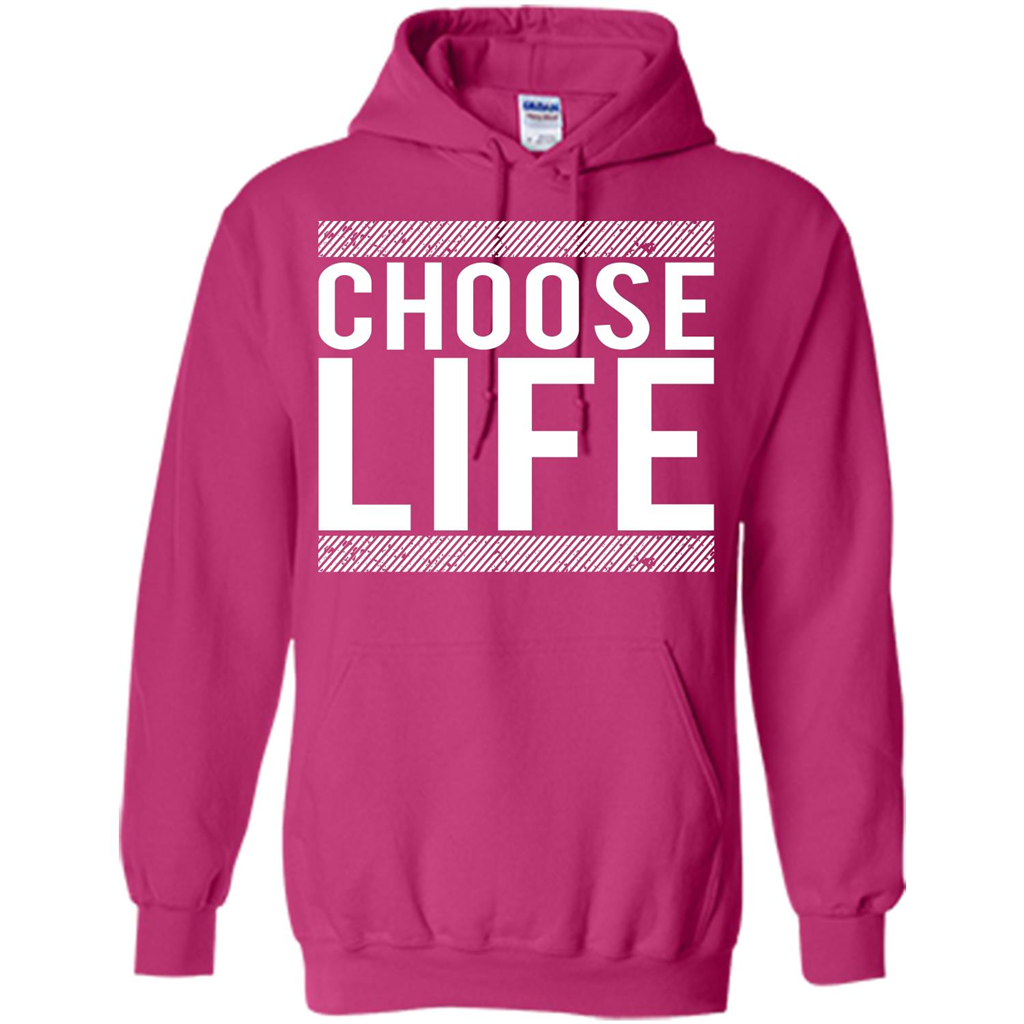 Choose Life T-Shirt Heliconia