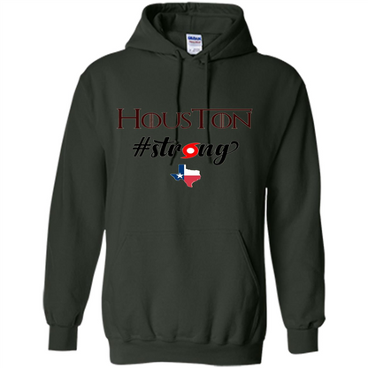 Houston Strong Texas T-Shirt Forest Green