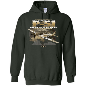 P-51 Mustang United States Army Air Force Fighter T-shirt