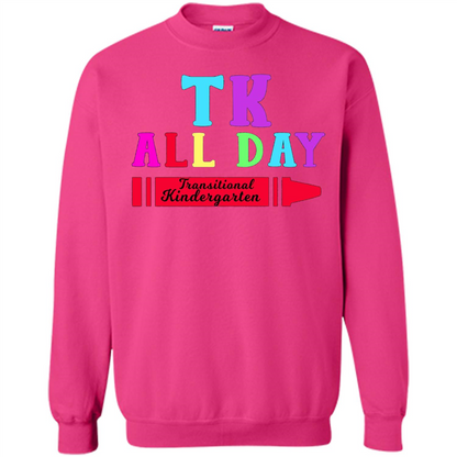 TK All Day Transitional Kindergarten T-shirt Heliconia