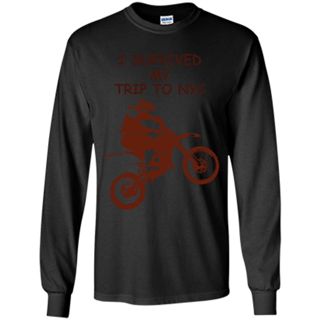I Survived My Trip To NYC T-shirt Black