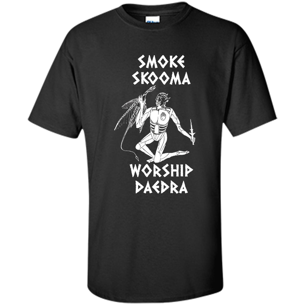 Smoke Skooma Worship Daedra T-shirt Black