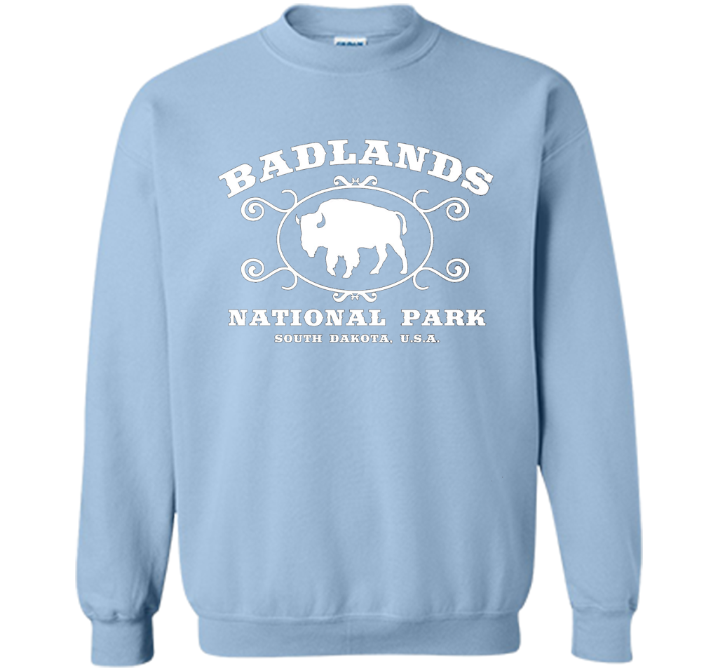Whereables: Badlands National Park T-Shirt cool shirt Light Blue