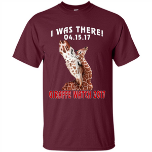 Giraffe T-Shirt I Was There 04.15.17