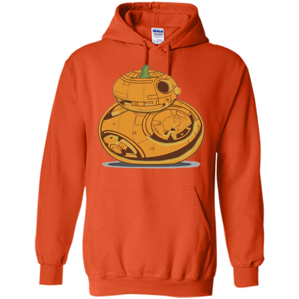 BB-8 Pumpkin Carving Halloween T-Shirt Orange