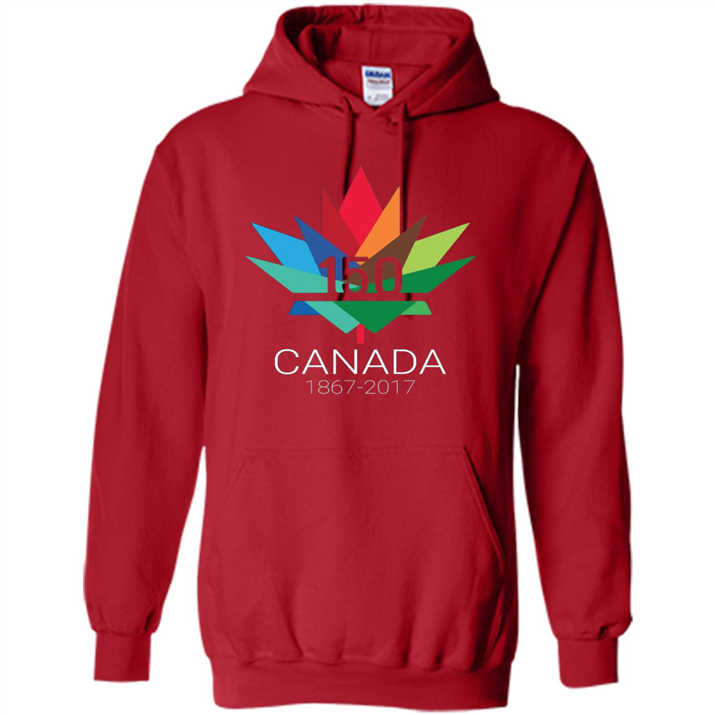 Canada 150 Years - Maple Leaf T-Shirt Red