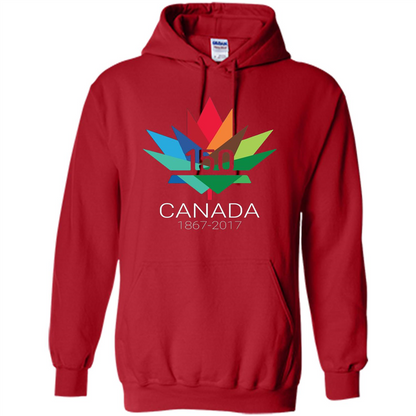 Canada 150 Years - Maple Leaf T-Shirt Red