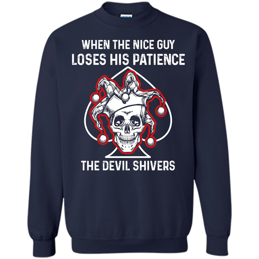 Jocker T-shirt When The Nice Guy Loses His Patience Navy
