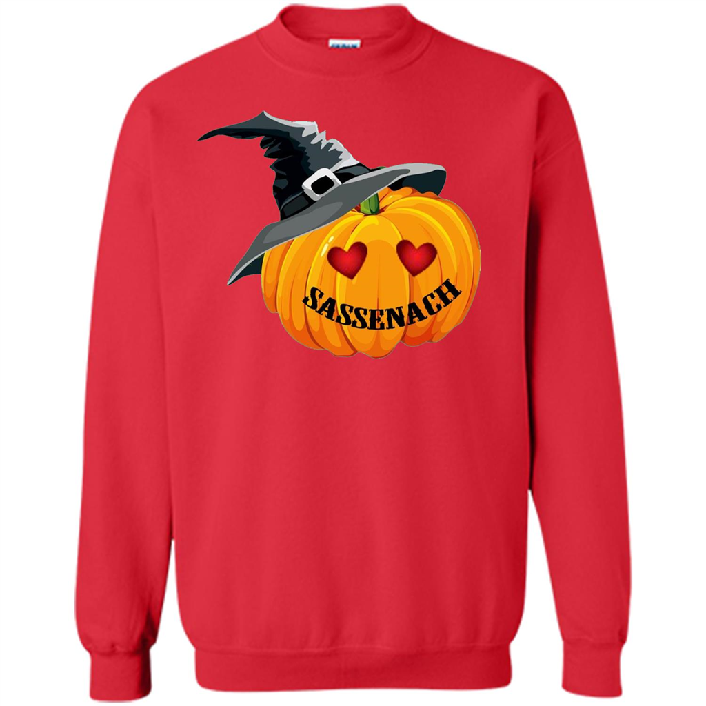 Sassenach Pumpkin Halloween T-shirt Red