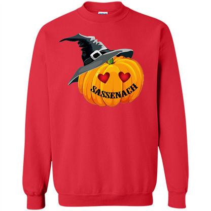 Sassenach Pumpkin Halloween T-shirt Red