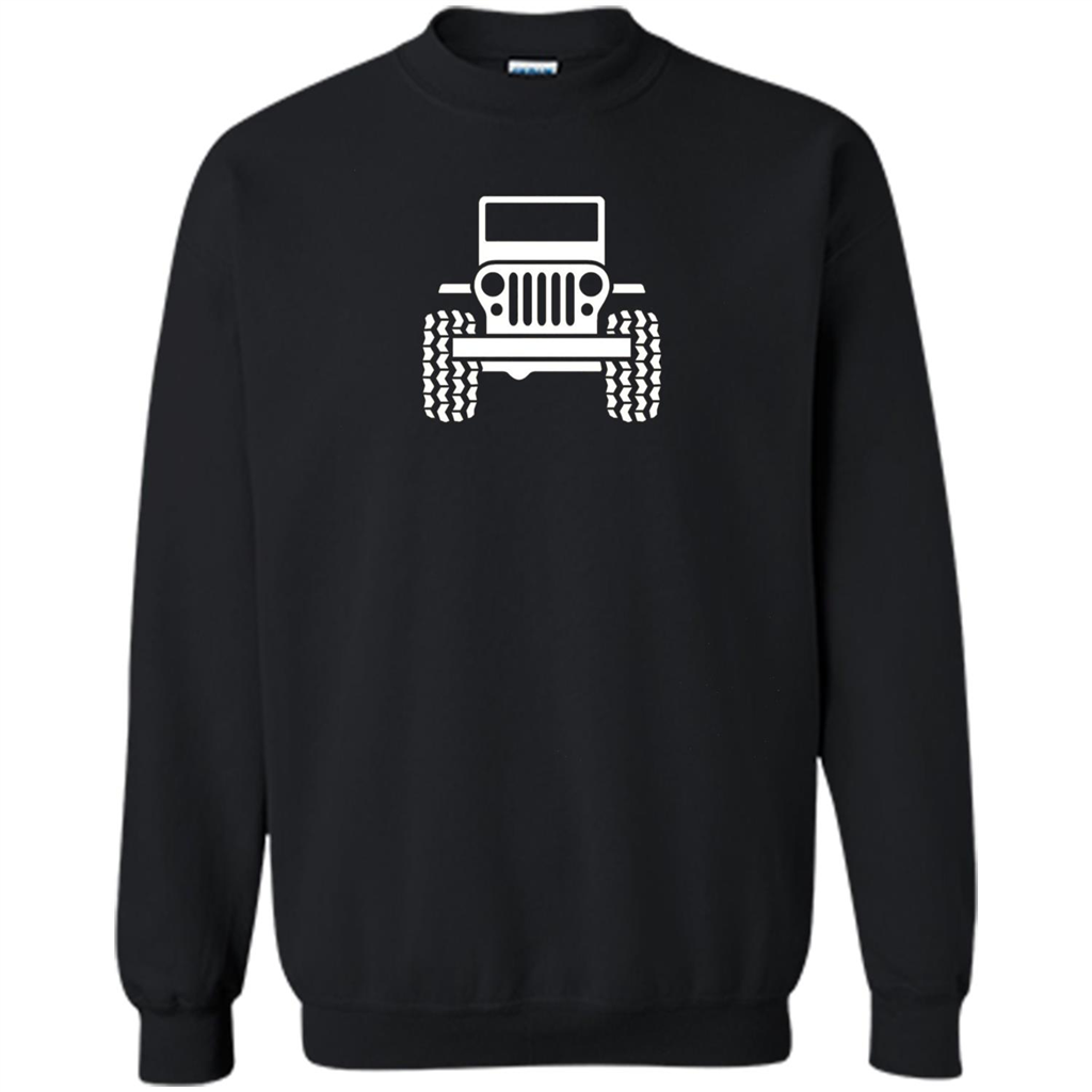 Funny Jeep T-Shirt Jeep Emoji Black