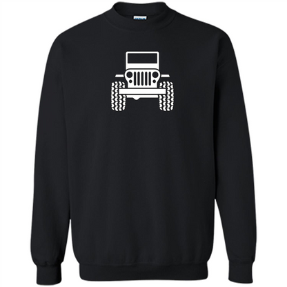 Funny Jeep T-Shirt Jeep Emoji Black