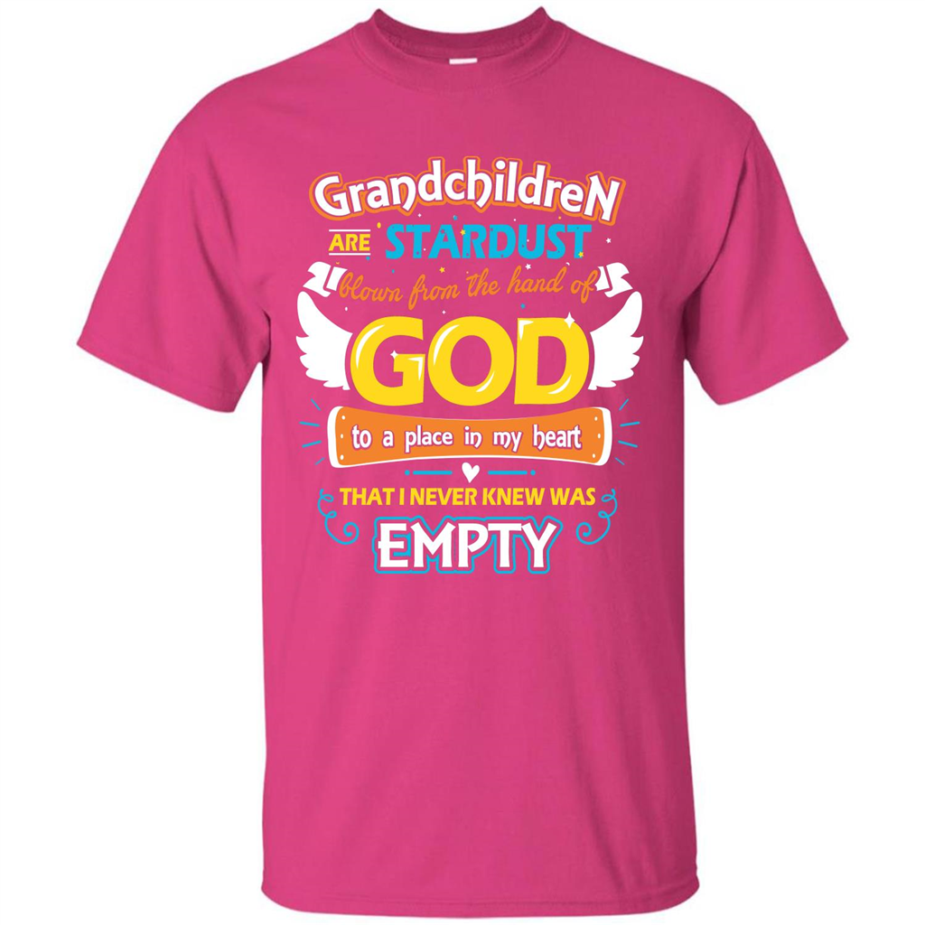 Grandchildren Are Stardust From The Hands Of God T-shirt Heliconia