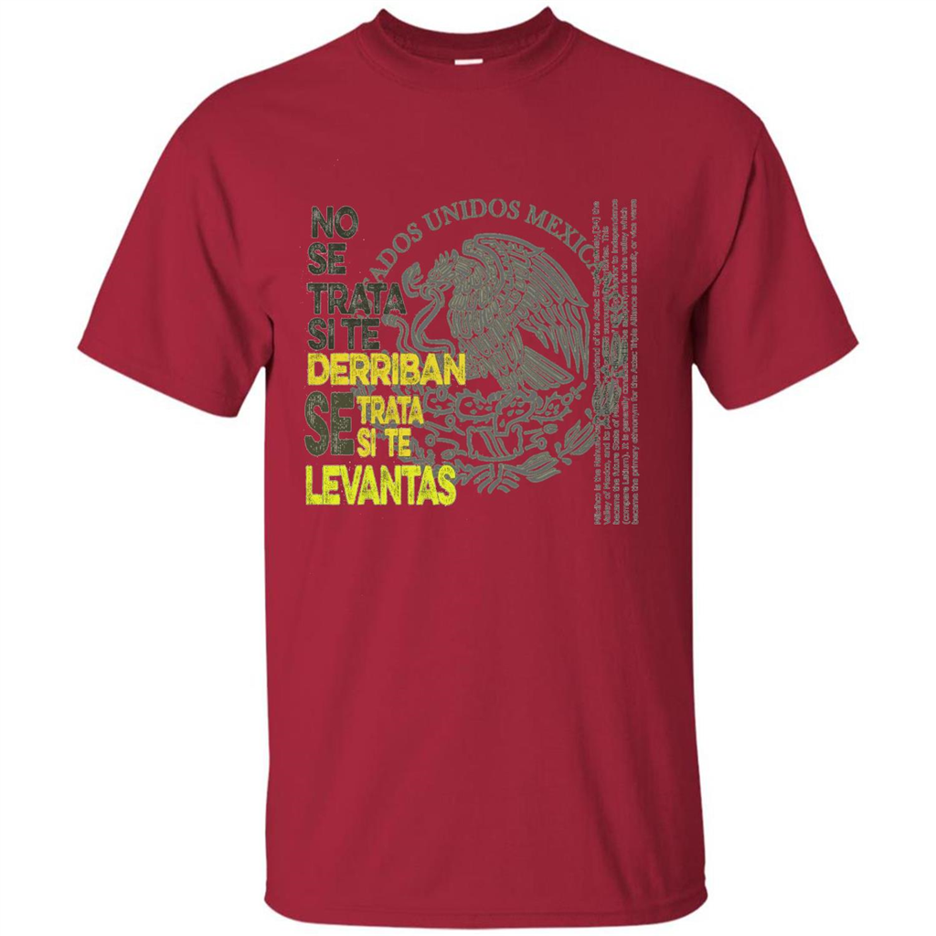 Mexican Pride With A Positive Message T-Shirt Cardinal