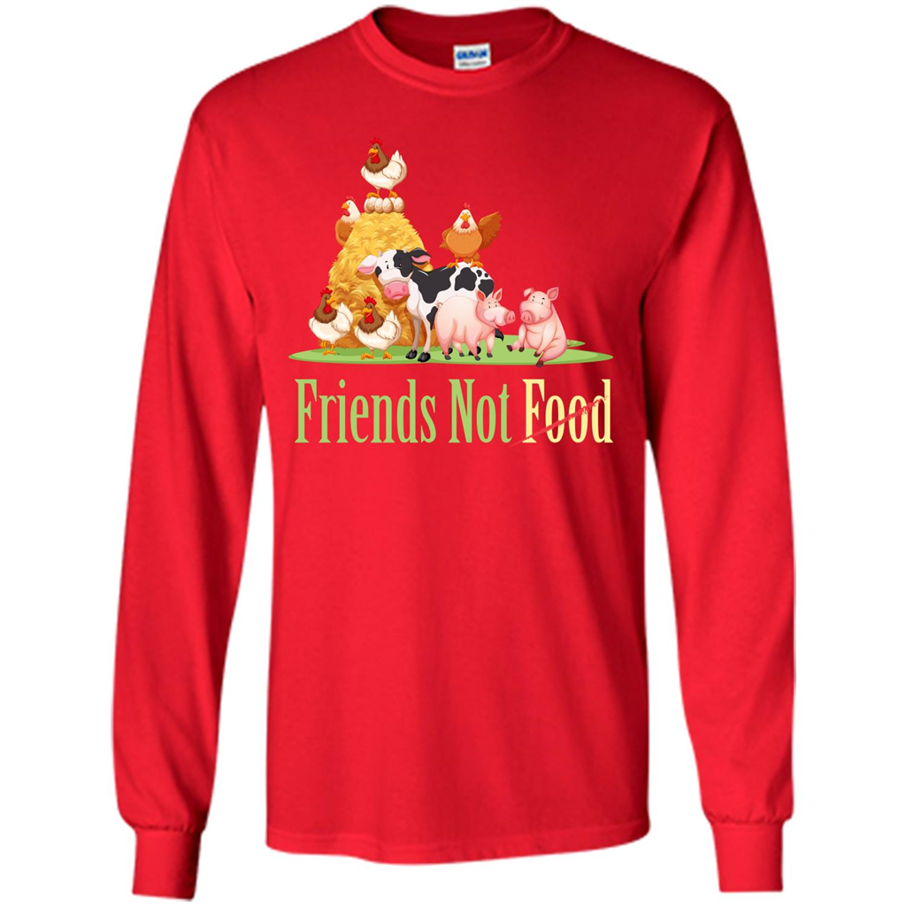 Animal T-shirt Friends Not Food T-shirt