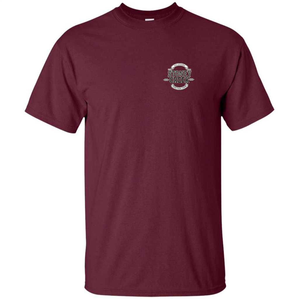 Stoney Creek Heritage Farms T-shirt Maroon