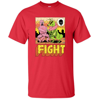 Fight T-shirt Red