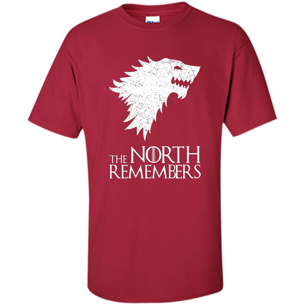 The North Remembers T-Shirt GoT T-shrit Cardinal