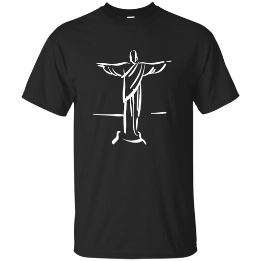Brazil Christ The Redeemer - Cristo Redentor Brasil T-shirt Black