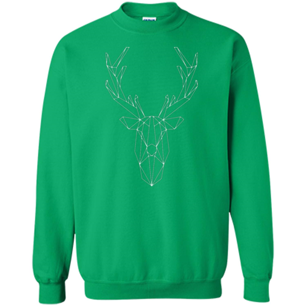 Wild Animals T-shirt Deer T-shirt Irish Green