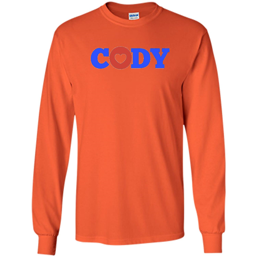Cody Love T-shirt Dodger Fan T-shirt Orange