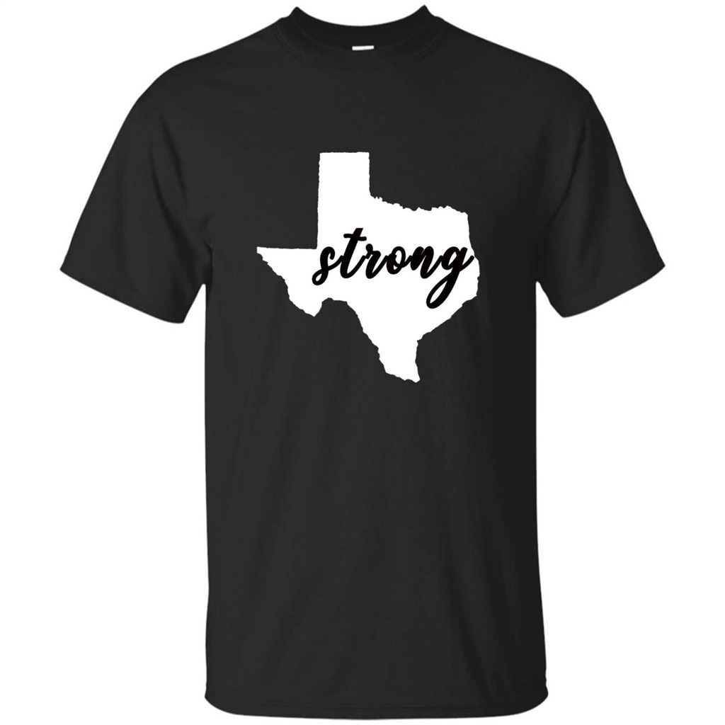 Texas Strong T-Shirt Stand Proud with Texas Black