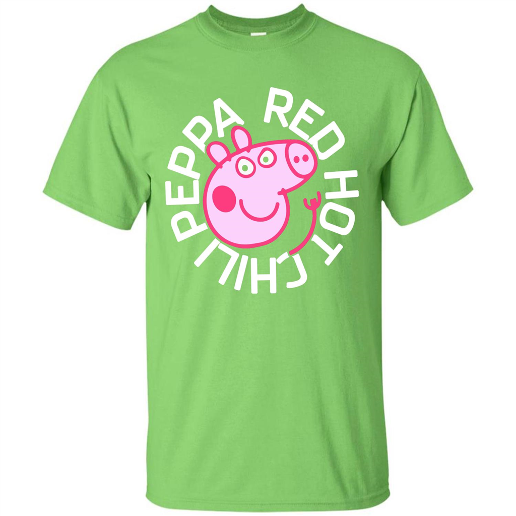 Red Hot Chili Peppa T-shirt Lime