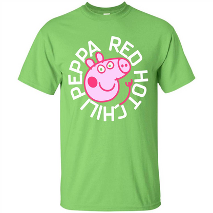Red Hot Chili Peppa T-shirt Lime