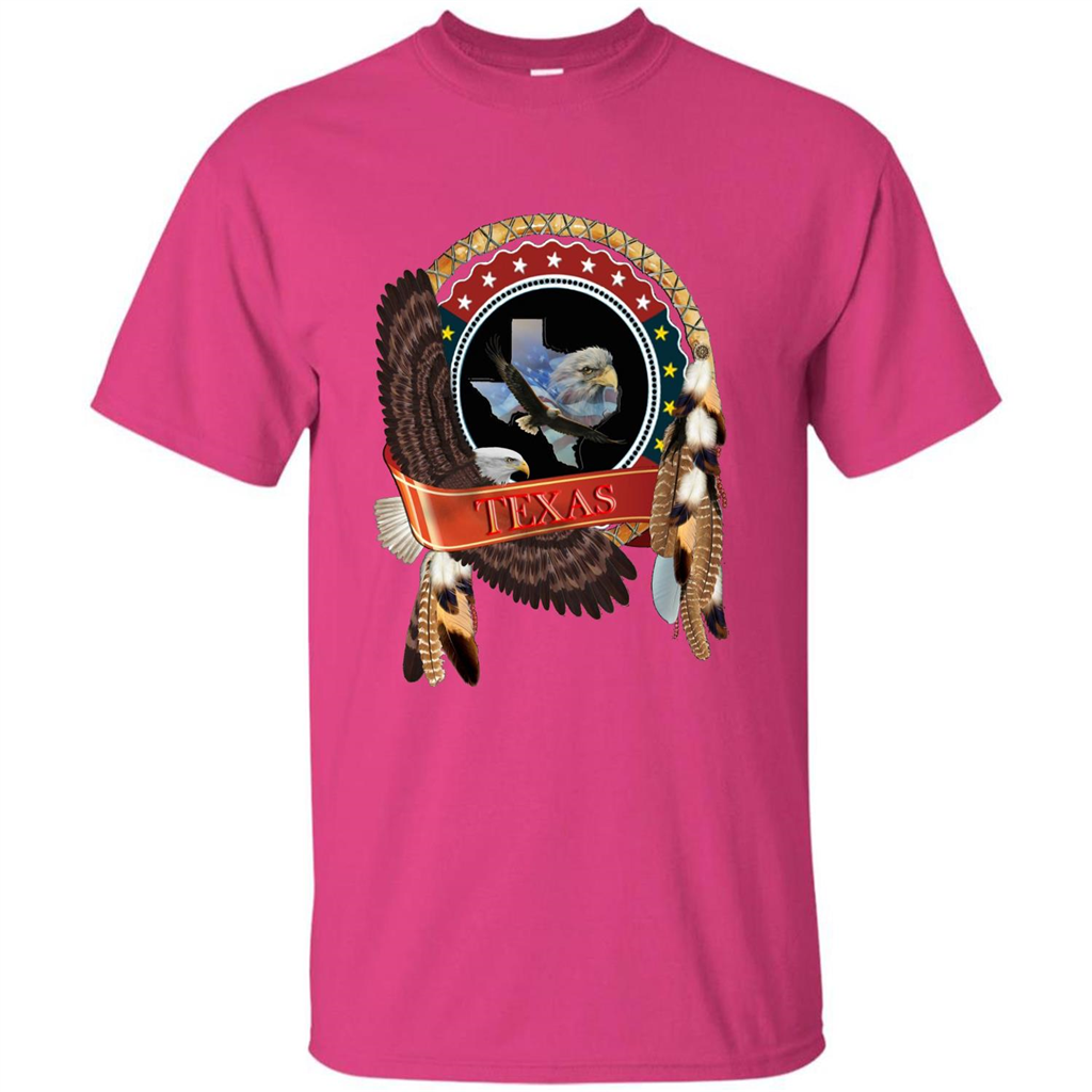 Dream Catcher Texas Art T-shirt Heliconia