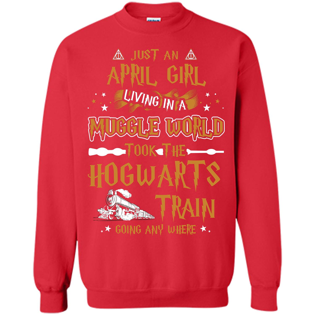 Harry Potter T-shirt Just An April Girl Living In A Muggle World