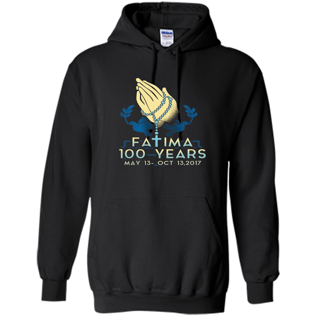 Fatima 100 Years T-shirt Black