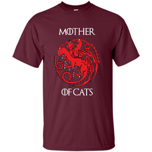 Cat Lovers T-shirt Mother of Cats