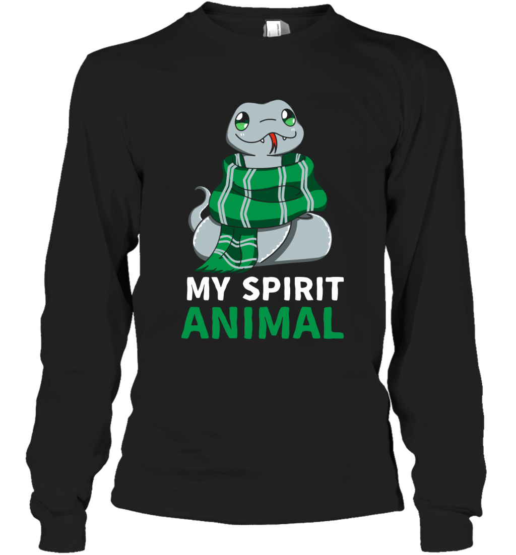 Slytherin - My Spirit Animal Harry Potter Long Sleeve T-Shirt Long Sleeve T-Shirt Black