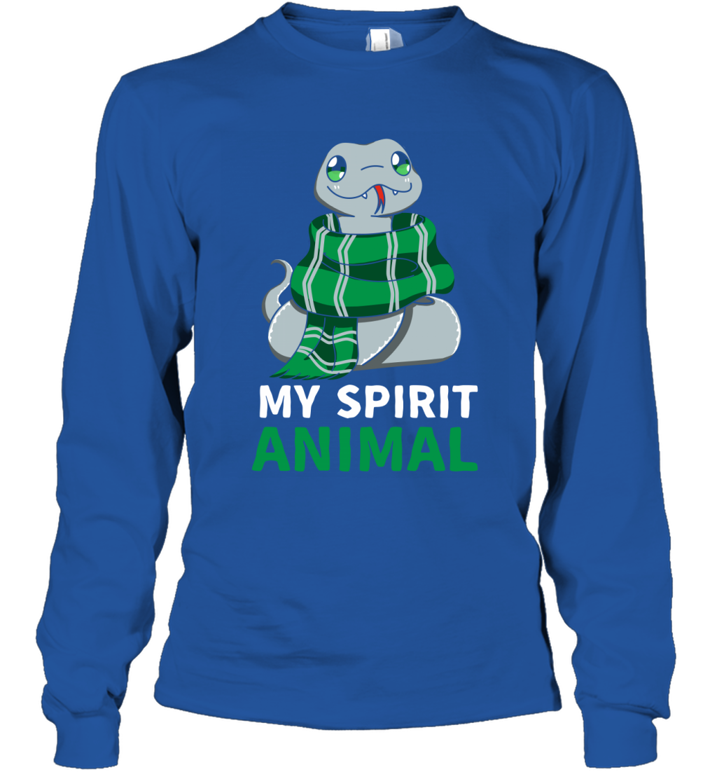 Slytherin - My Spirit Animal Harry Potter Long Sleeve T-Shirt Long Sleeve T-Shirt Royal