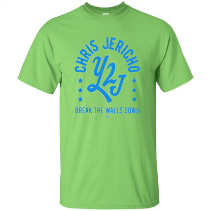 Chris Jericho Break The Walls Down T-shirt Lime