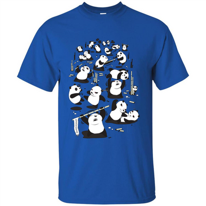 Cute Panda T-shirt Royal