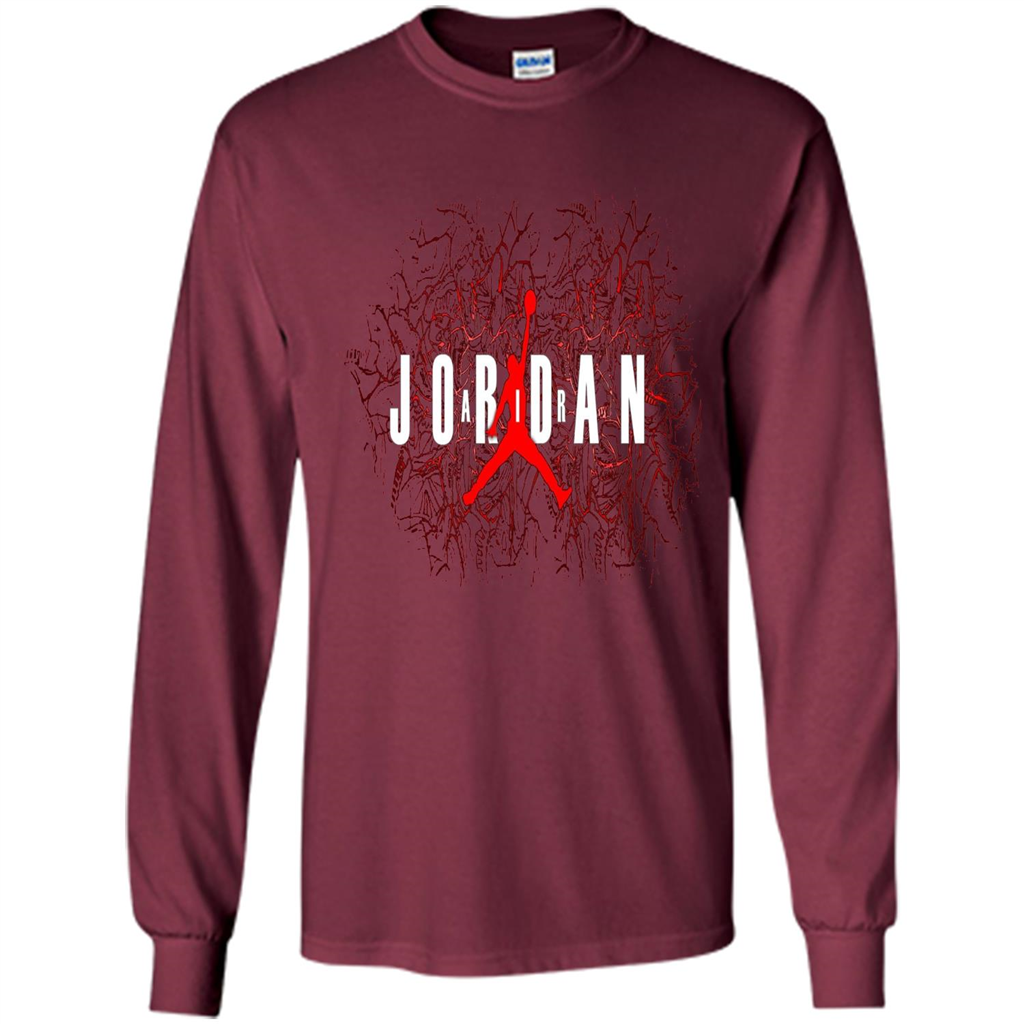 Jordan Air Big Boys' Jordan Pocket T-shirt Maroon