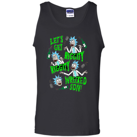 TV Series Riggity Riggity Wrecked T-shirt Black
