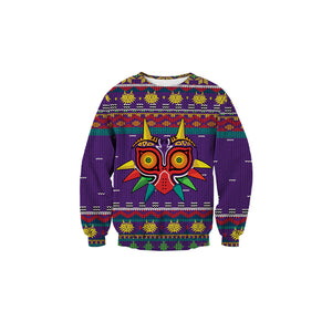 The Legend of Zelda: Majora Knitting Style 3D Sweater