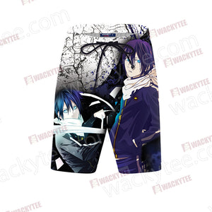 Noragami Yato Unisex 3D Beach Shorts