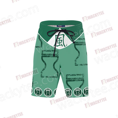 Naruto Kazekage Sunagakure Symbol Unisex Beach Shorts
