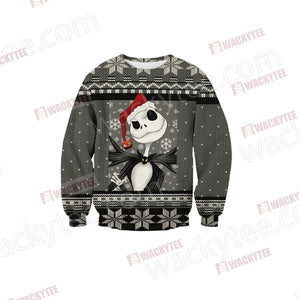 Nightmare Before Christmas - We wish you a scary christmas Unisex 3D Sweater