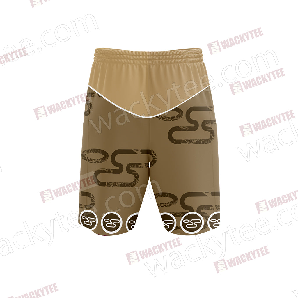 Naruto Raikage Kumogakure Symbol Unisex Beach Shorts