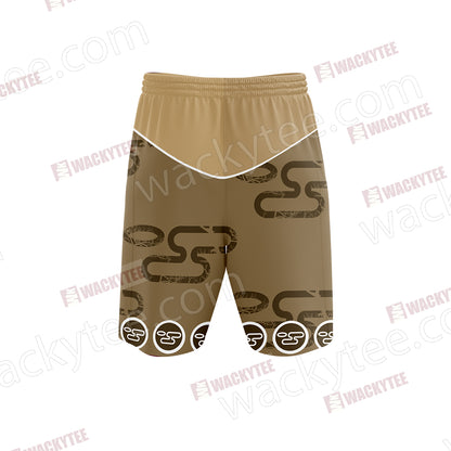 Naruto Raikage Kumogakure Symbol Unisex Beach Shorts